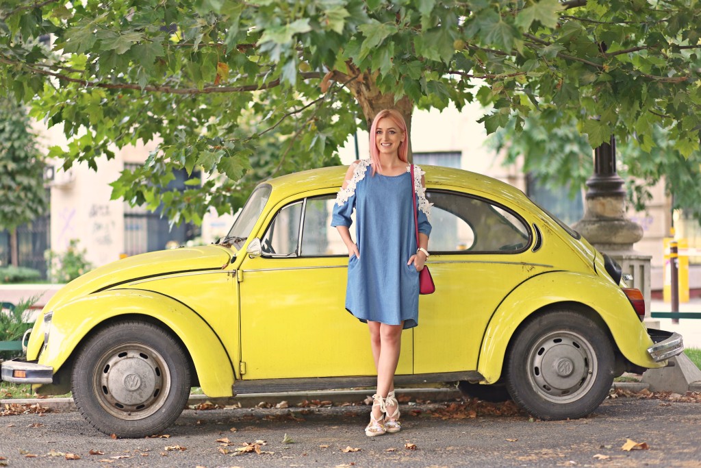 madalina misu, madalina misu fashion blog, blog de moda, fashion blog, top bloguri, top bloggeri fashion, top fashion blogger, blogger, ootd, outfit of the day, carvela kurt geiger bag, asos espadrilles, denim dress, how to wear the denim dress, cum purtam rochia din denim, vara 2016 trend, denim trend